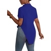 image:imageLYANER Womens Collar V Neck Y2k TopsRoyal Blue