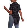 image:imageLYANER Womens Collar V Neck Y2k TopsStilettos Black