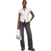 image:imageLYANER Womens Collared V Neck Y2k BlouseWhite
