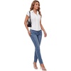 image:imageLYANER Womens Cotton Collared Neck Casual ShirtsWhite