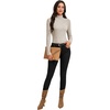 image:imageLYANER Womens Ribbed Knit Casual SweatersBeige