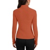 image:imageLYANER Womens Ribbed Knit Casual SweatersCaramel