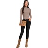 image:imageLYANER Womens Ribbed Knit Casual SweatersDark Khaki