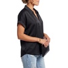 image:imageLYANER Womens Silky Satin Work Office BlouseBlack