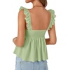 image:imageLYANER Womens Sleeveless Casual Tank TopsBean Green