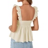 image:imageLYANER Womens Sleeveless Casual Tank TopsBeige