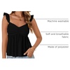image:imageLYANER Womens Sleeveless Casual Tank TopsBlack