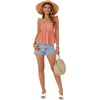 image:imageLYANER Womens Sleeveless Casual Tank TopsCoral Pink