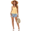 image:imageLYANER Womens Sleeveless Casual Tank TopsLight Yellow