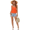image:imageLYANER Womens Sleeveless Casual Tank TopsOrange