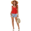 image:imageLYANER Womens Sleeveless Casual Tank TopsRed