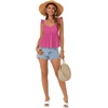 image:imageLYANER Womens Sleeveless Casual Tank TopsRose Red