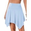 image:imageLYANER Women Stretchy Casual Mini SkirtLight Blue