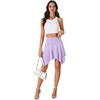 image:imageLYANER Women Stretchy Casual Mini SkirtLight Purple