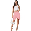 image:imageLYANER Women Stretchy Casual Mini SkirtPink