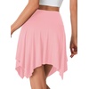 image:imageLYANER Women Stretchy Casual Mini SkirtPink