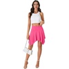 image:imageLYANER Women Stretchy Casual Mini SkirtRose