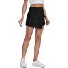 image:imageLYANER Womens Casual Wrap Asymmetrical Hem Pocket Skorts High Waisted Cargo Skirts ShortsSolid Black