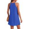 image:imageLYANER Womens Halter Neck Mini DressLight Royal Blue