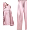 image:imageLYANER Womens Silky Satin Pajamas SetBaby Pink