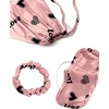 image:imageLYANER Womens Silky Satin Pajamas SetHeart Pink