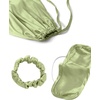 image:imageLYANER Womens Silky Satin Pajamas SetLight Green