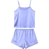 image:imageLYANER Womens Silky Satin Pajamas SetLight Violet