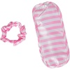 image:imageLYANER Womens Silky Satin Pajamas SetStriped Pink