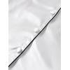 image:imageLYANER Womens Silky Satin Pajamas SetWhite