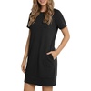 image:imageLYANER Womens Summer Weekend Casual Mini DressBlack