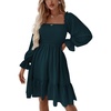 Solid Teal Blue