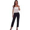 image:imageLYANER Womens Sheer Floral Lace Y2k BlouseWhite