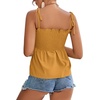 image:imageLYANER Womens Tie Shoulder Cute Cami BlouseGinger