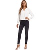 image:imageLYANER Womens Ruched V Neck Casual Blouse TopsWhite