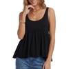 image:imageLYANER Womens U Neck Sleeveless Tank TopsBlack