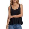 image:imageLYANER Womens U Neck Sleeveless Tank TopsBlack